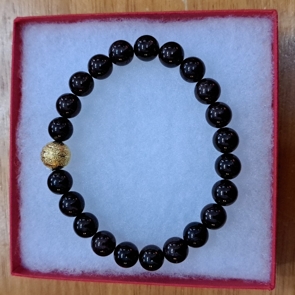 Garnet Stone Bracelet